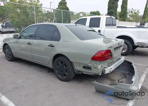 2001 Lexus Ls 430 Base (A5) из США, поврежденный, VIN JTHBN30F010018403